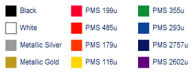 Stock Ink Colors