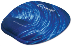 Memory Foam Mousepad printed with dye sublimation