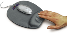 Memory Foam Filled Ergonomic Mouse Pads